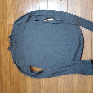 We The Free Caroline Smocked Mock Neck Long Sleeve Top Medium